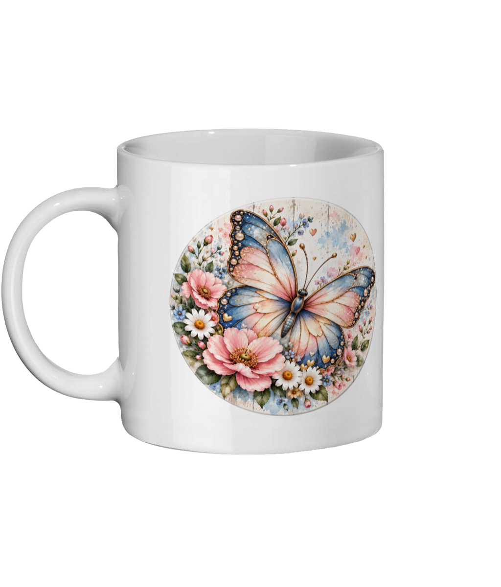 Butterfly Ceramic Mug