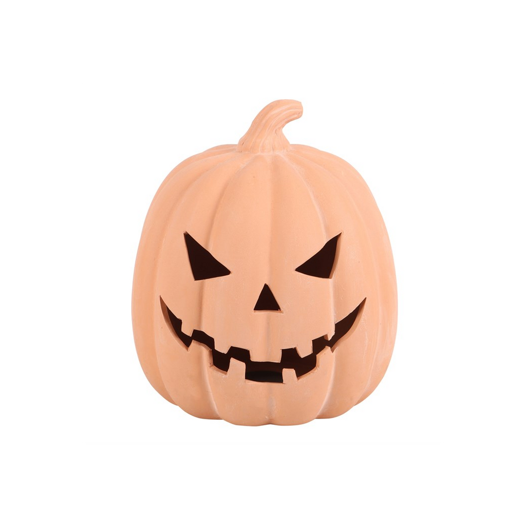 22cm Terracotta Pumpkin Ornament