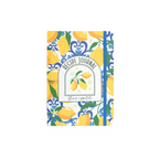 Italian Lemon Print A5 Recipe Journal