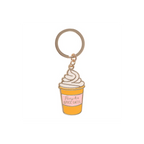 Pumpkin Spice Latte Keyring