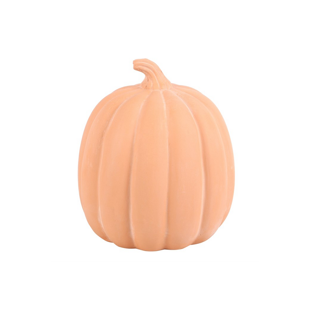 22cm Terracotta Pumpkin Ornament