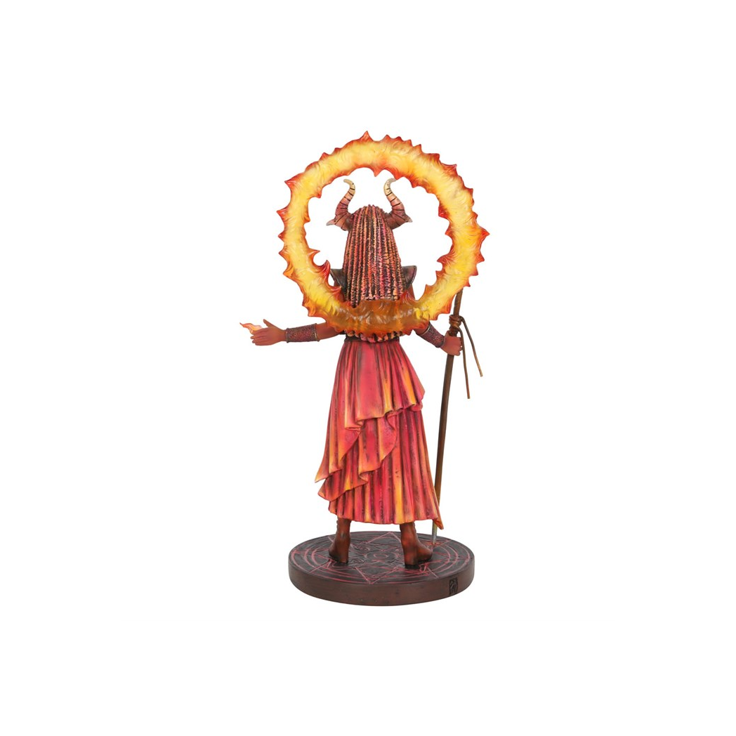 Fire Elemental Sorceress Figurine by Anne Stokes