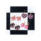Flaming Butterfly Earrings