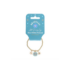 All Seeing Eye Beaded Charm Bracelet