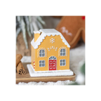 Candy Cane Gingerbread House Incense Cone Holder