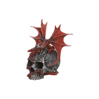 Serpent Infection Lidded Skull Ornament by Spiral Direct
