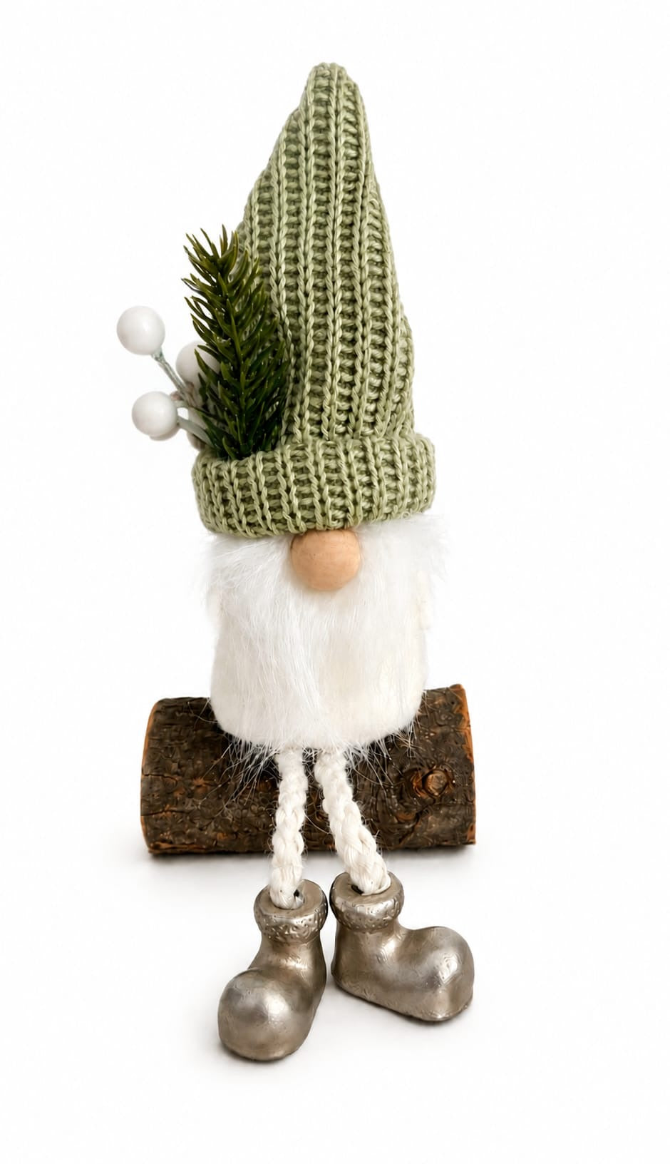 Scandi Gonk On A Log