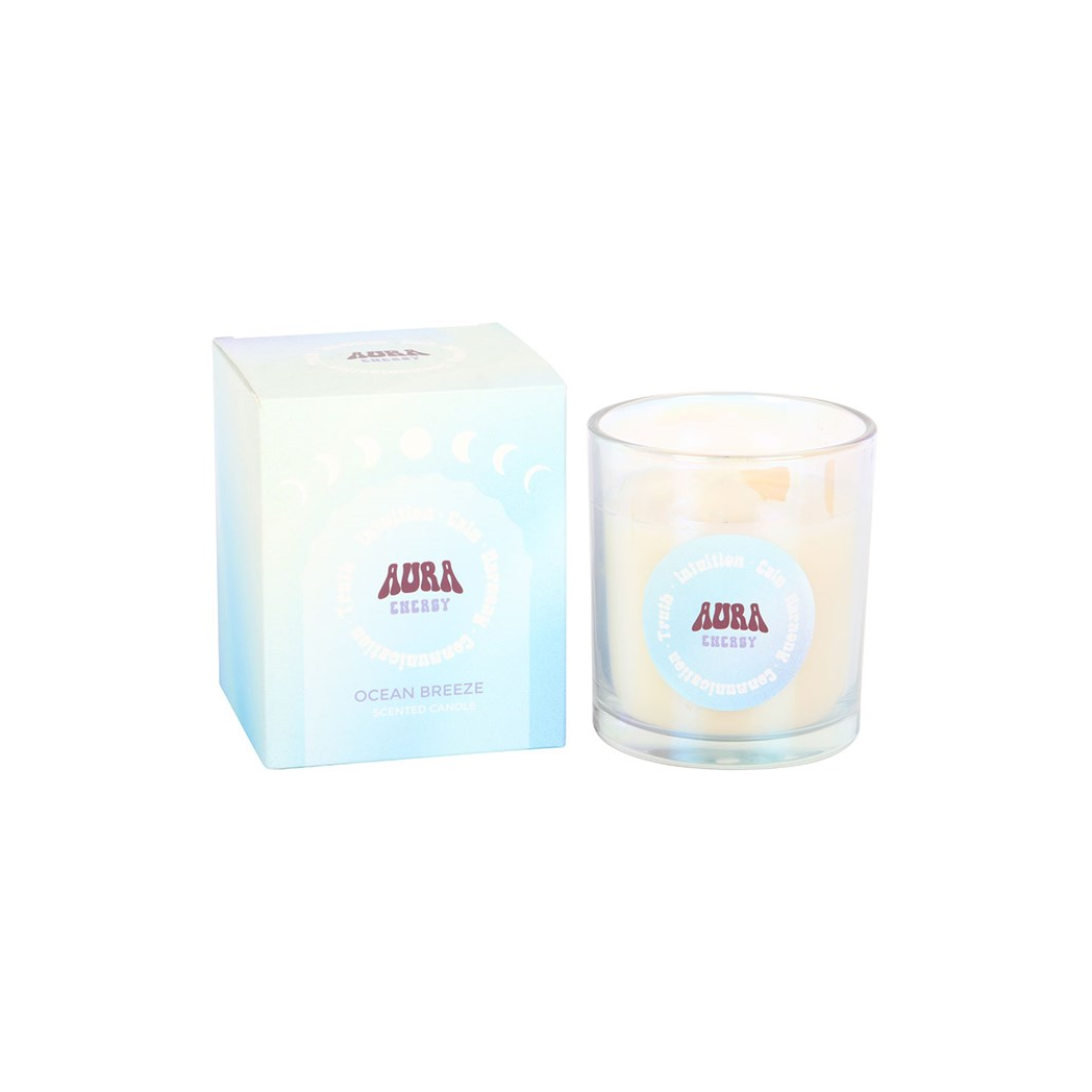Aura Energy Ocean Breeze Iridescent Candle