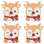 Ruby the Reindeer Coaster Set