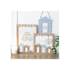 Ocean Air Salty Hair 3D Shell Beach Hut MDF Plaque