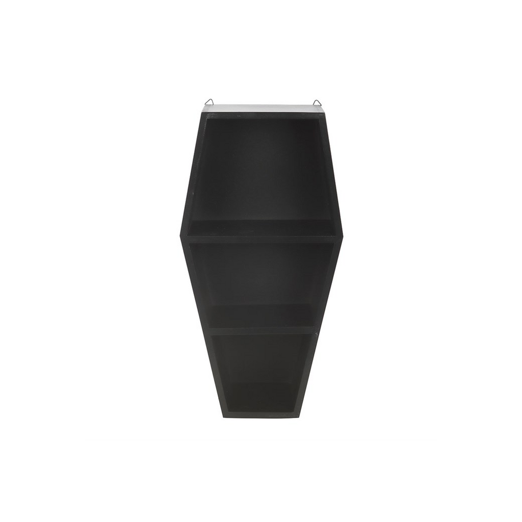 Small Black Coffin Shelf