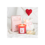 White and Pink Bow Oil Burner