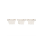 Set of 3 Ceramic Christmas Snack Bowls