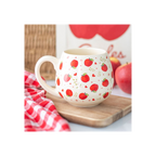 Apple Print Rounded Mug