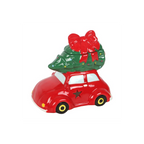Nostalgic Car with Christmas Tree Ceramic Oil Burner and Wax Warmer