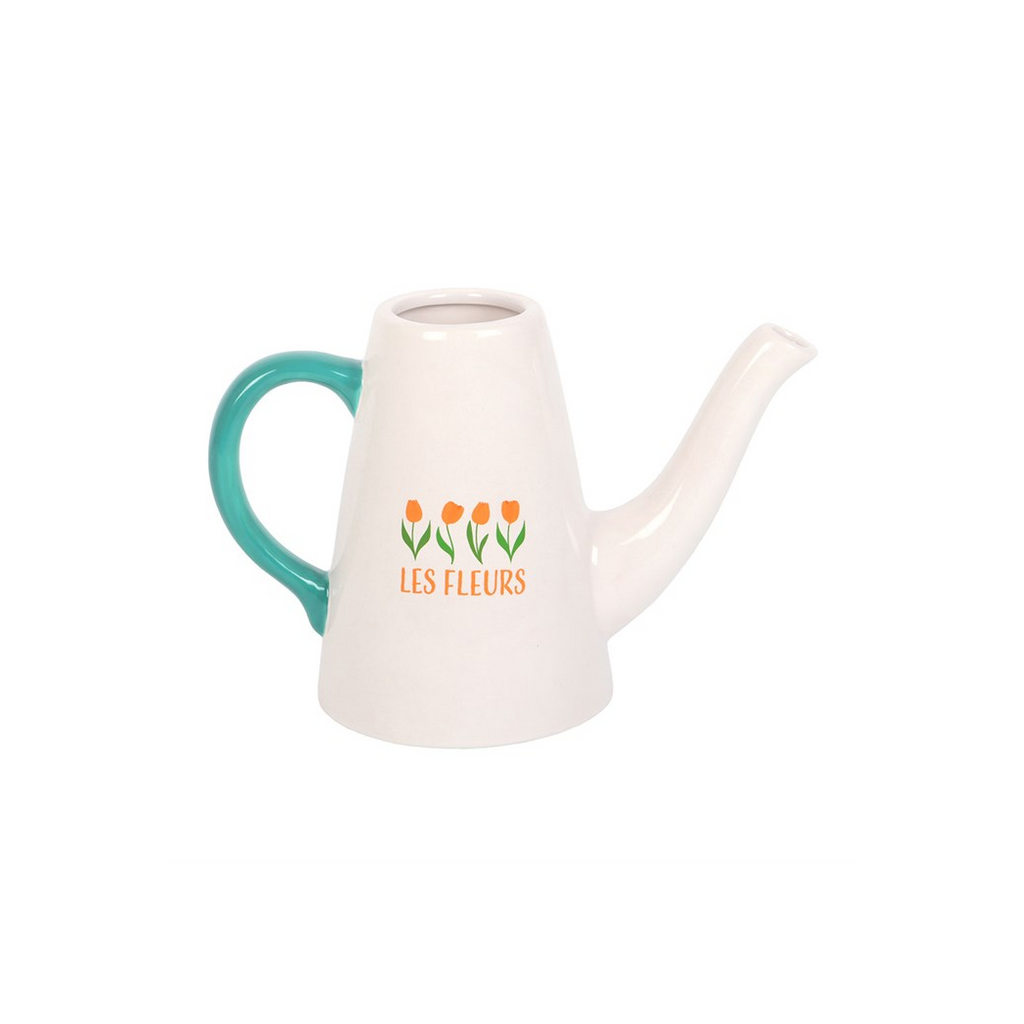 Les Fleurs Tulip Ceramic Watering Can