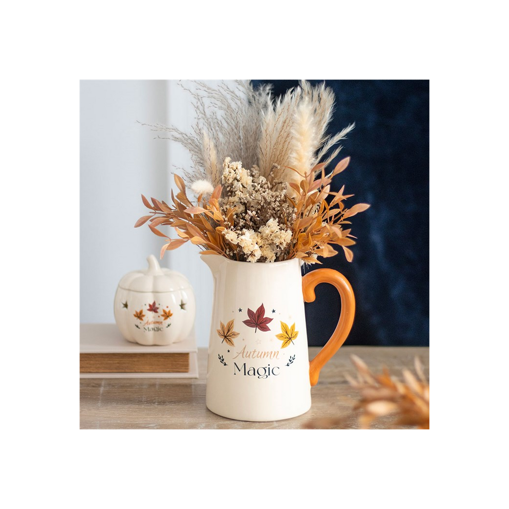 Autumn Magic Ceramic Flower Jug