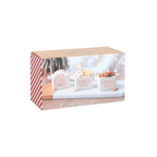 Set of 3 Ceramic Christmas Snack Bowls