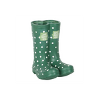 Dark Green Welly Boot Planter