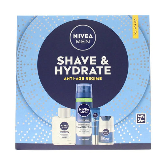 Nivea Men Shave & Hydrate Anti-Age Regime Gift Set by Nivea