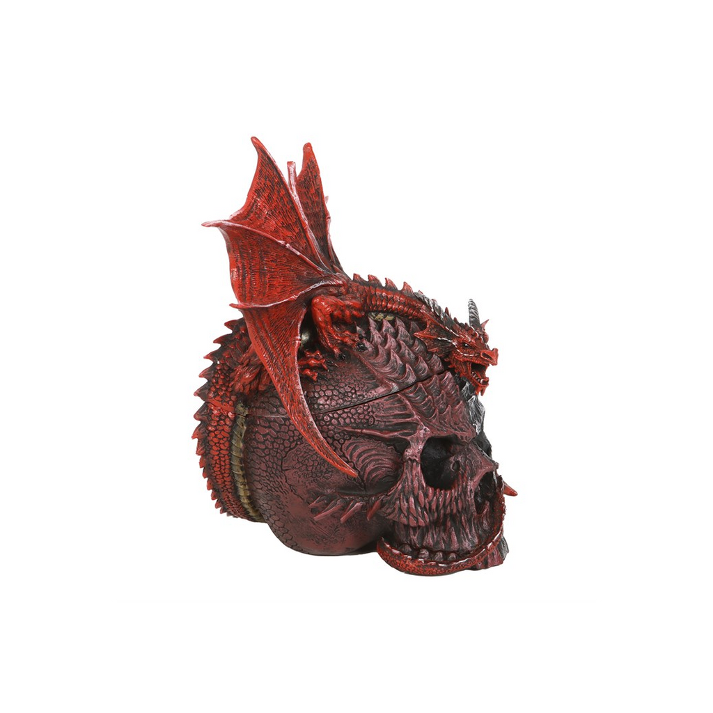 Serpent Infection Lidded Skull Ornament by Spiral Direct