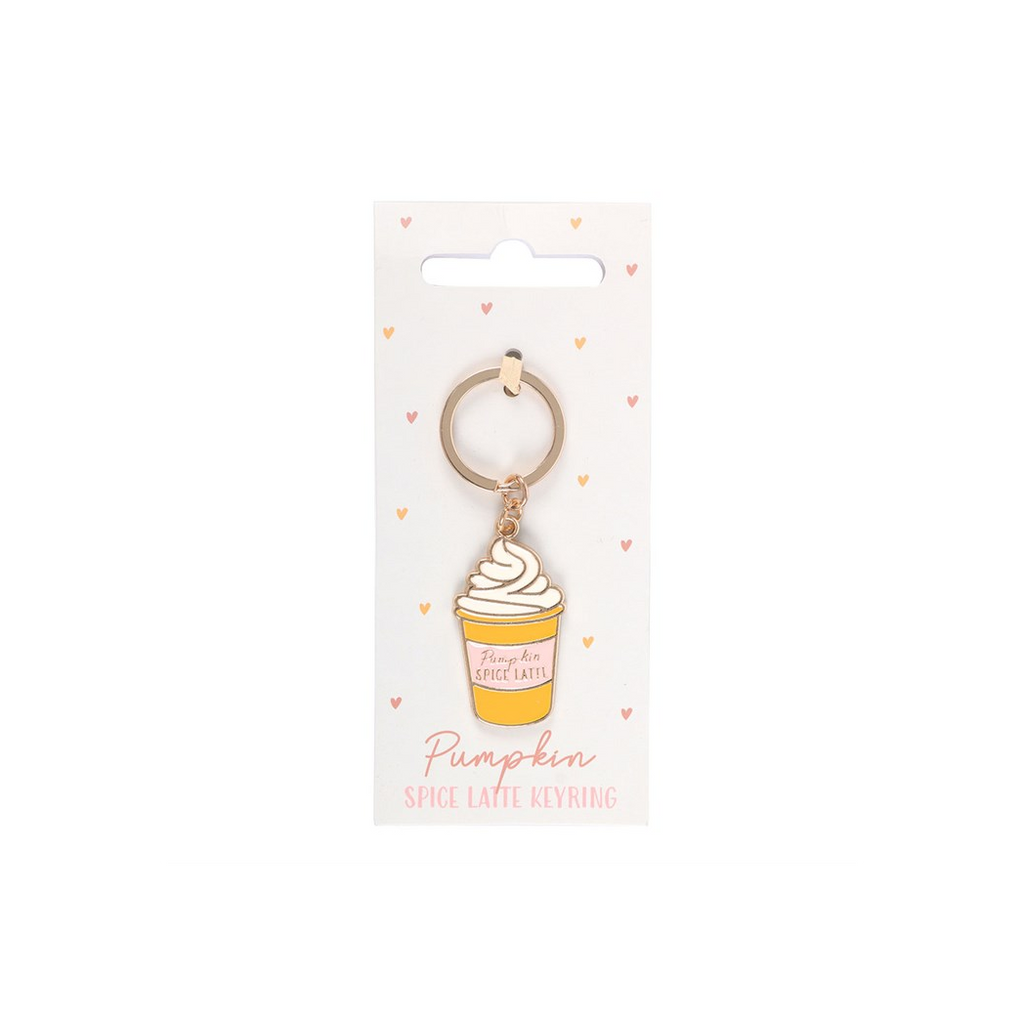 Pumpkin Spice Latte Keyring