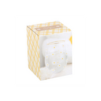 All Over Daisy Print Stemless Wine Glass
