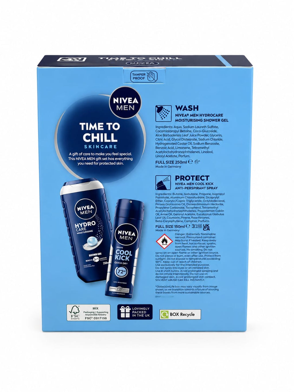 Time To Chill Nivea Men Gift Set Duo