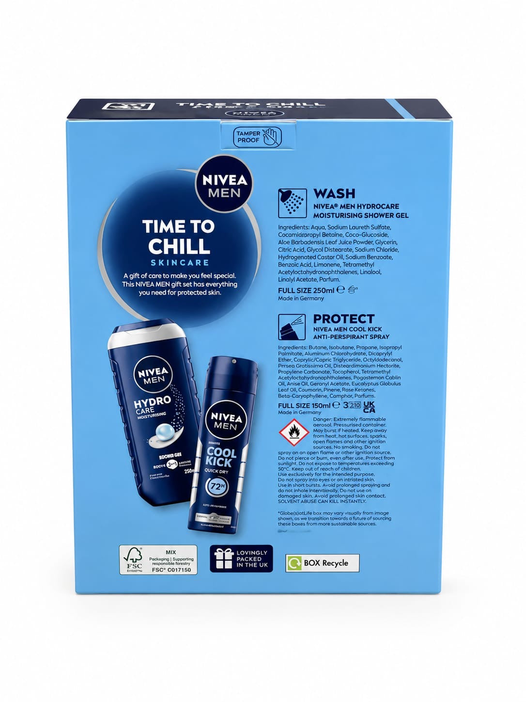 Time To Chill Nivea Men Gift Set Duo