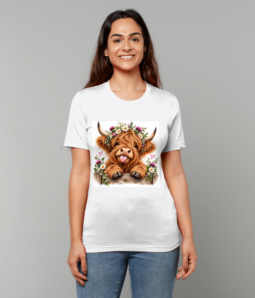 Highland Cow Unisex T-shirt
