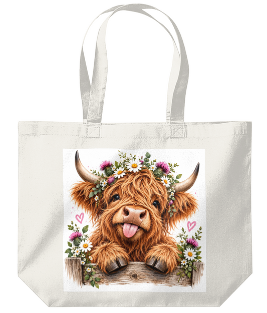 Highland Cow Tote Bag