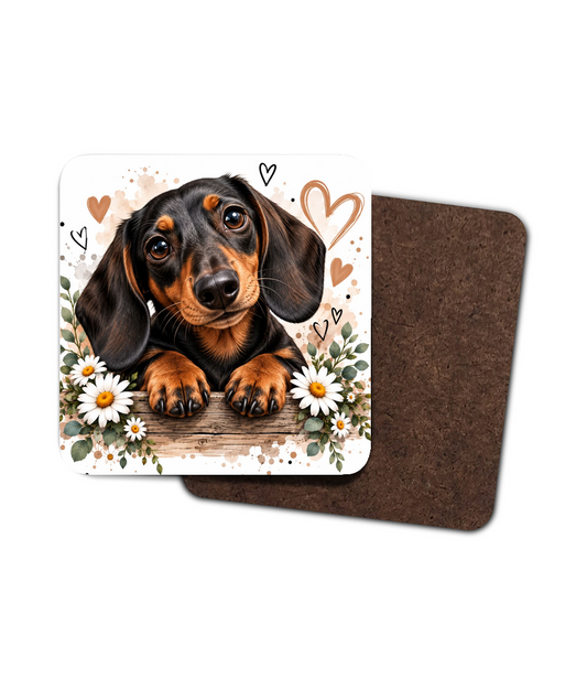 Dachshund Hard Coaster