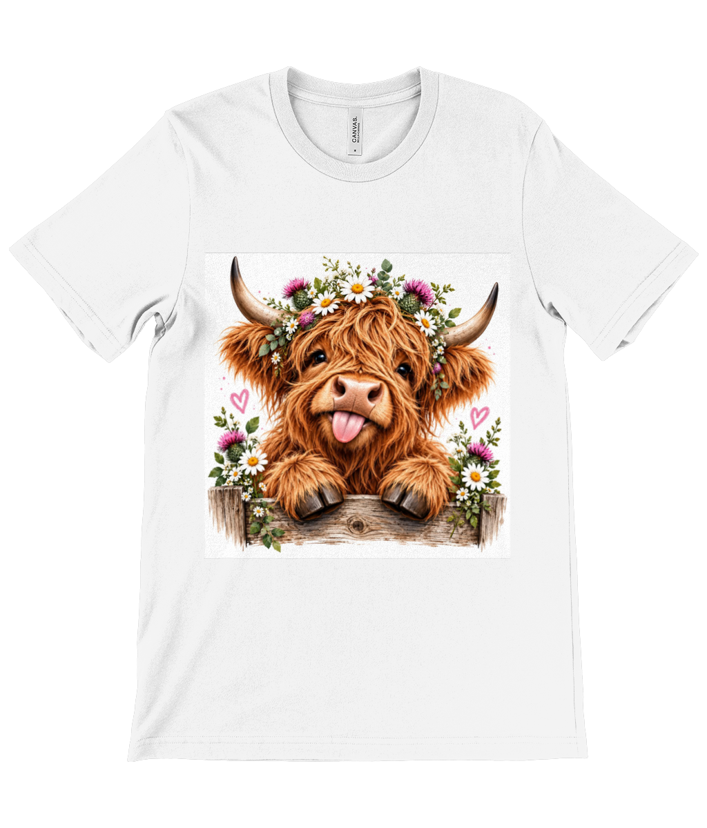 Highland Cow Unisex T-shirt