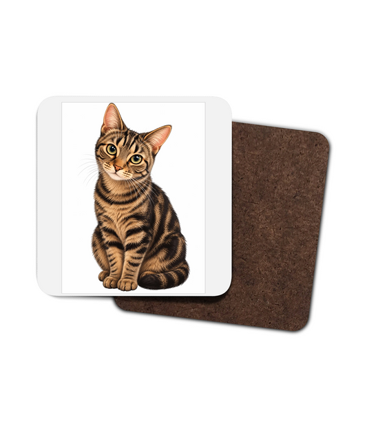 Tabby Hard Coaster