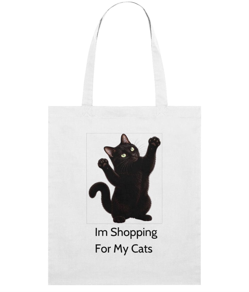 Im Shopping For My Cats Tote Bag