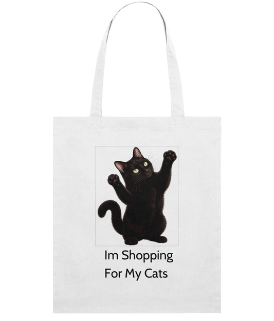Im Shopping For My Cats Tote Bag