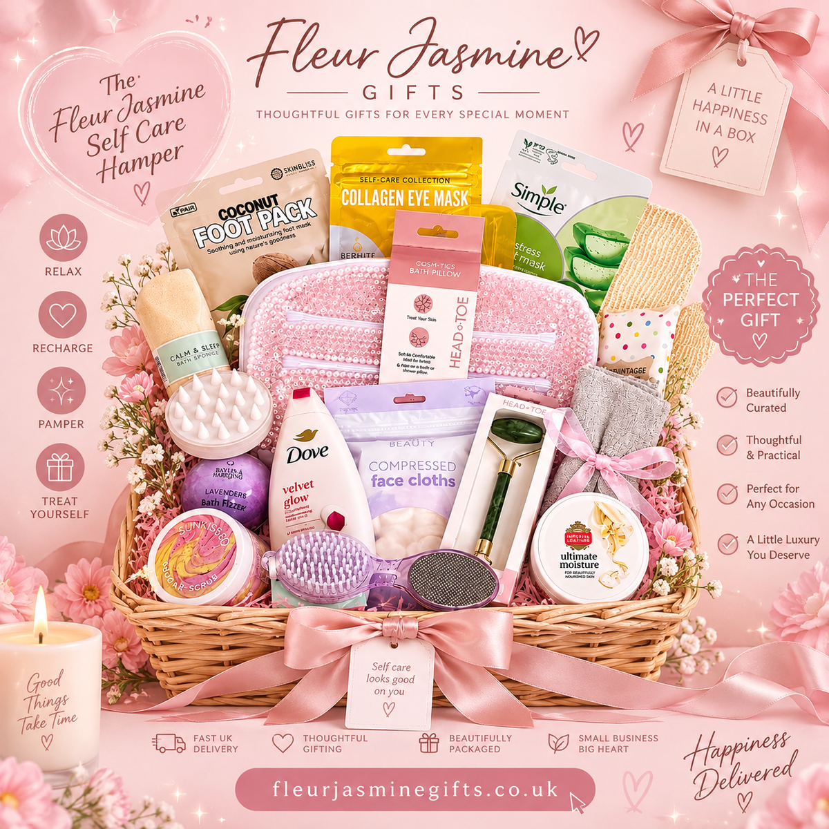 Luxury skincare hamper