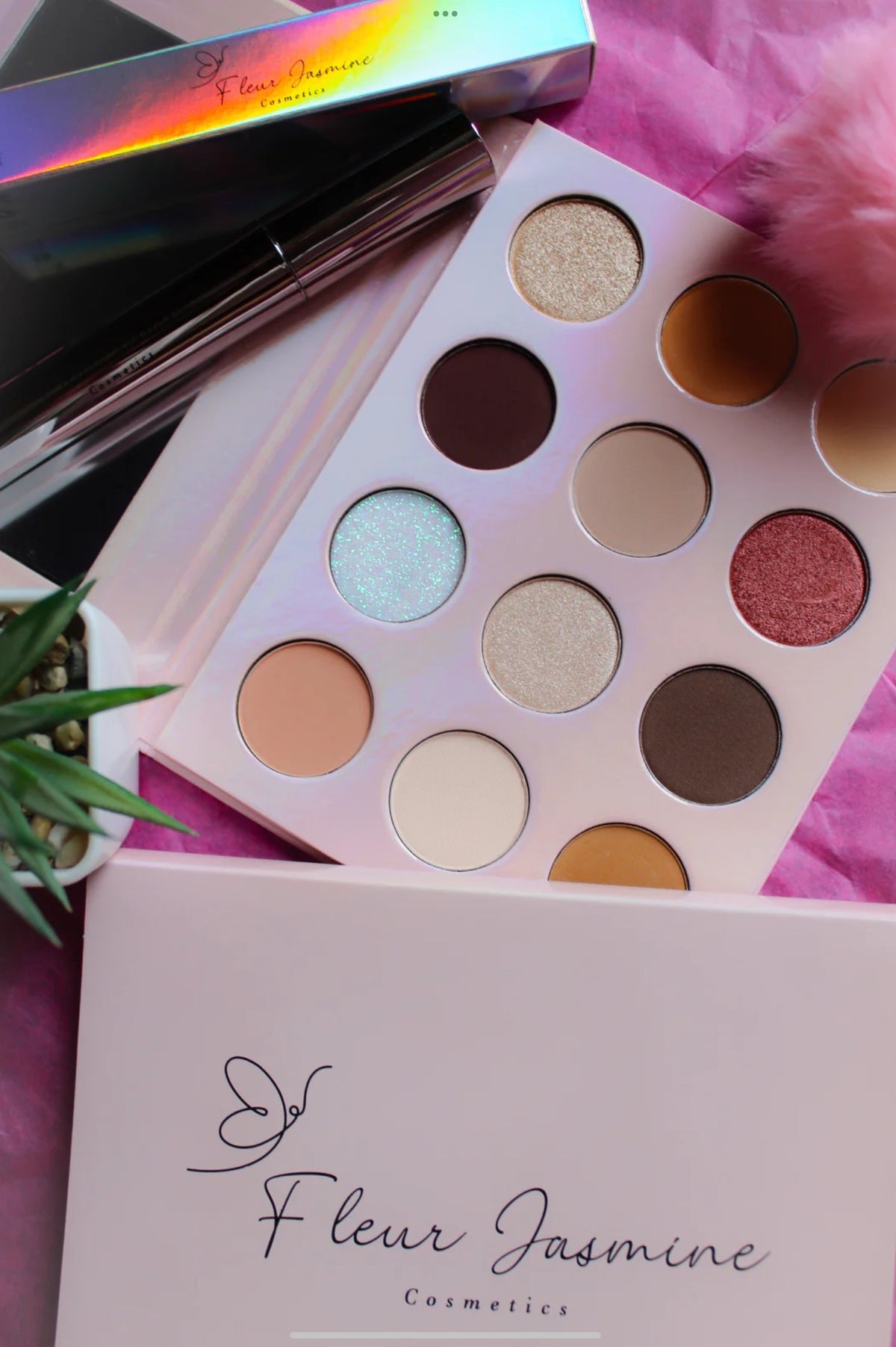 Fleur Jasmine Eyeshadow Palette - Autumn
