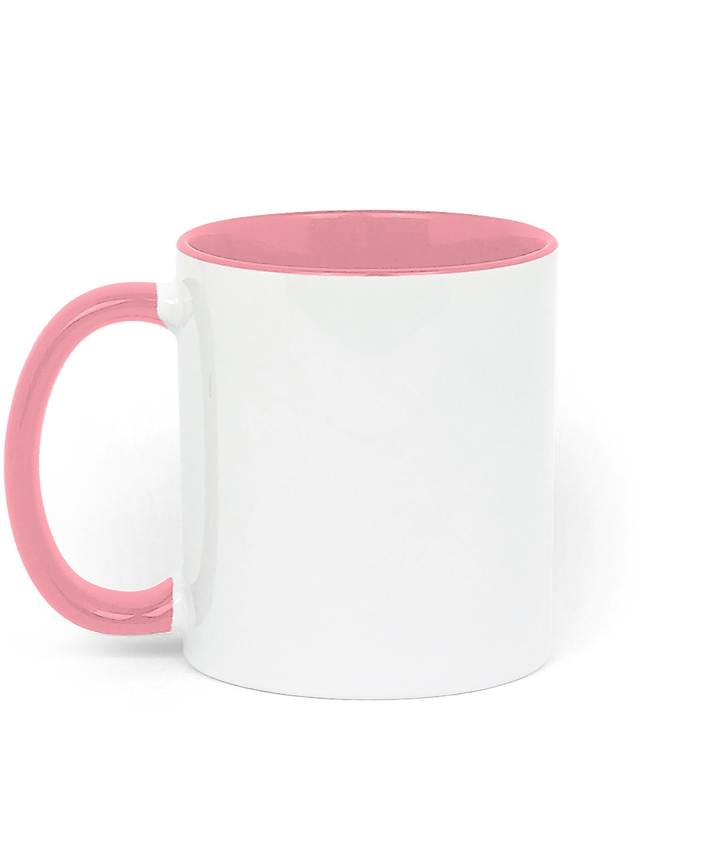 Zoomies Two Toned Ceramic Mug 11 oz