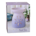 Purple Sun Cut Out Oil Burner