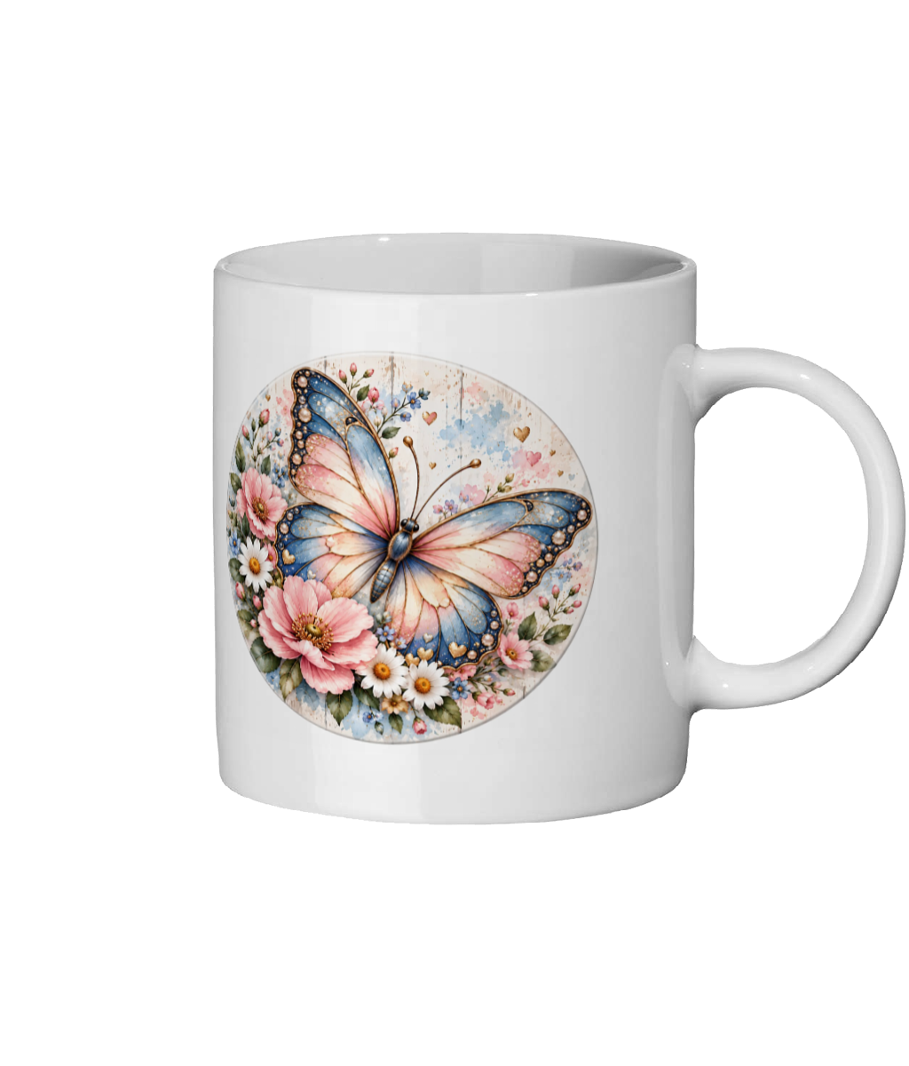 Butterfly Ceramic Mug