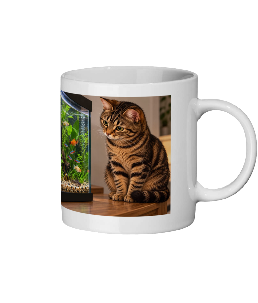 Mischief comes with stripes Ceramic Mug 11 oz