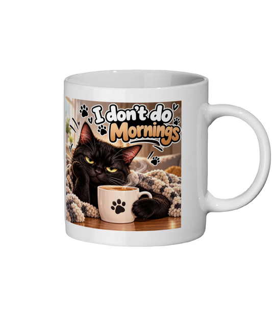 I Dont Do Mornings Mug