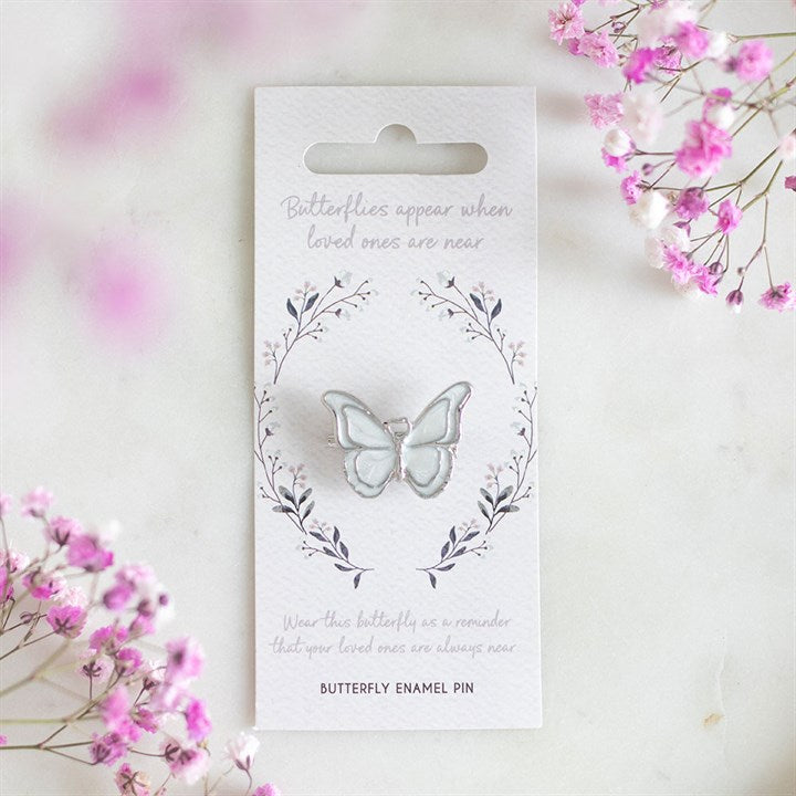 Butterflies Appear Enamel Butterfly Pin