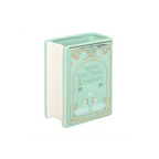 Green Book Shaped Vase