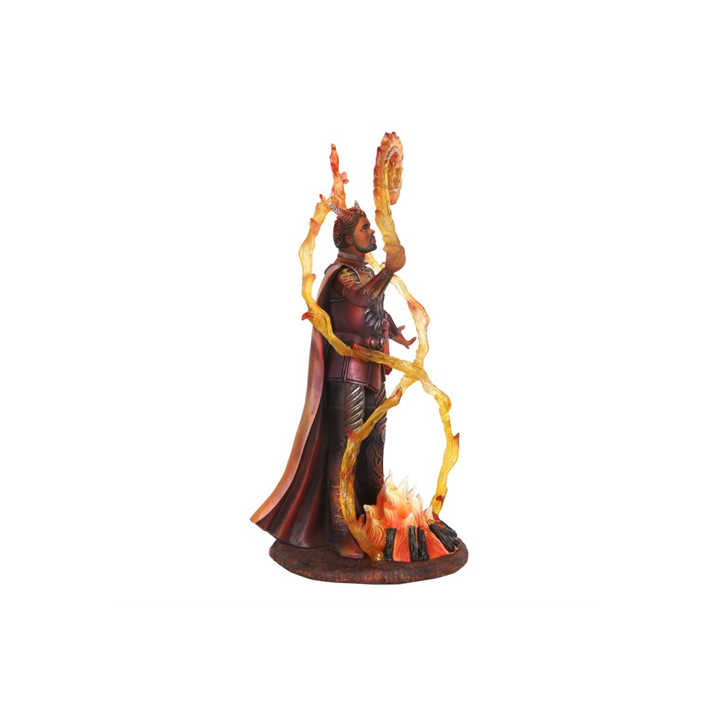 Fire Elemental Wizard Figurine by Anne Stokes