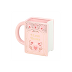 I Love Books Pink Book Shaped Mug
