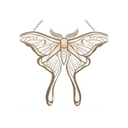 Luna Moth Hanging Sign
