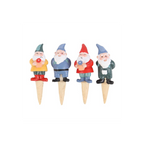 Set of 4 Mini Gnome Plant Pot Pals