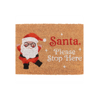 Natural Santa Claus Doormat